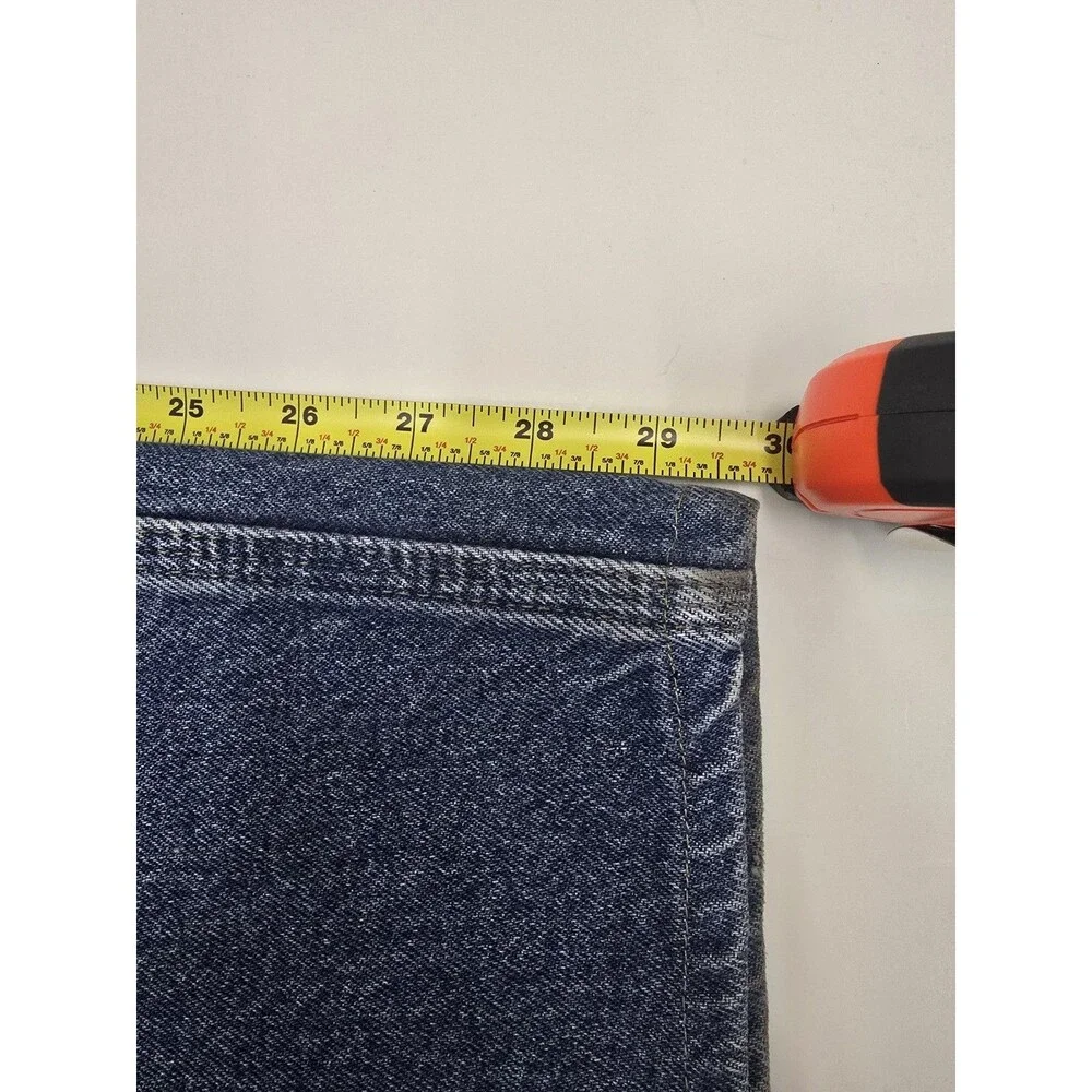 Carhartt Original Dungaree Fit Mens Carpenter Jeans Blue Denim Medium Wash 44x34